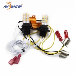drl turn Light py21w p21w canbus 1156 ba15s Led Car Light Dual Color Switchback 1056 BAU15S Lamp Bulb Running