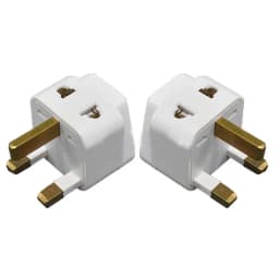1pcs Universal 2 in 1 Russia CN US AU EU to UK Travel Plug Adapter 13A Multi-function Italy Swiss India Socket Converter Type G