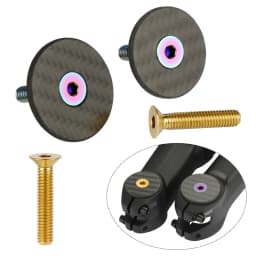 Bicycle Compression Plug Steerer Headset Expansion Bolts Insert Bowl Top Cap Mount 1 1/8" Expander Nuts Carbon Fork Anchor