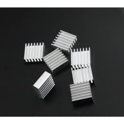 50pcs Extruded Aluminum Heatsink 14x14x6mm for Chip VGA RAM LED IC Electronic Radiator Cooler Cooling
