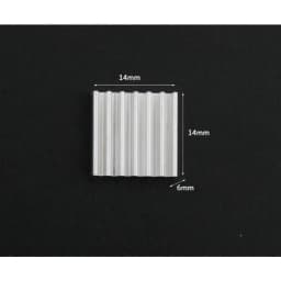 50pcs Extruded Aluminum Heatsink 14x14x6mm for Chip VGA RAM LED IC Electronic Radiator Cooler Cooling