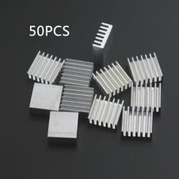 50pcs Extruded Aluminum Heatsink 14x14x6mm for Chip VGA RAM LED IC Electronic Radiator Cooler Cooling
