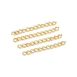 50-100pcs/lot 50mm 70mm Necklace Extension Chain Bulk Bracelet Extended Chains Tail Extender For DIY Jewelry Making Findings