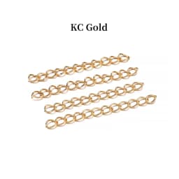 50-100pcs/lot 50mm 70mm Necklace Extension Chain Bulk Bracelet Extended Chains Tail Extender For DIY Jewelry Making Findings