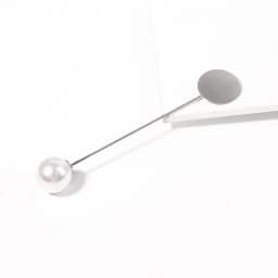 Gold Silver 10pcs Factory Plated Simulated Pearl Alloy Copper Long Brooch Pin for DIY Lapel Dress Jewelry Brooches Accessories