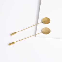 Gold Silver 10pcs Factory Plated Simulated Pearl Alloy Copper Long Brooch Pin for DIY Lapel Dress Jewelry Brooches Accessories