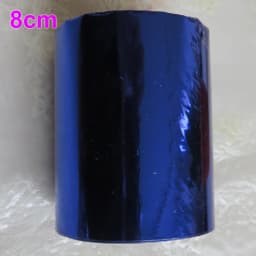 8cm Hot Stamping Foil Paper Leather Cloth Package Box DIY Decoration Accessories 120 Meters/ Roll