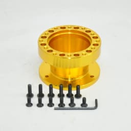 Universal Steering Wheel Hub Spacer 13MM 51MM 76MM 101MM 128MM Steering Wheel Hub Boss Kit Adapter Spacer Black
