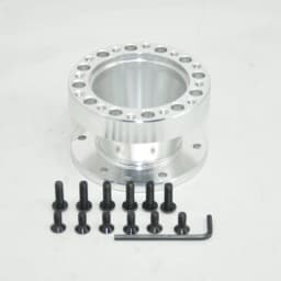 Universal Steering Wheel Hub Spacer 13MM 51MM 76MM 101MM 128MM Steering Wheel Hub Boss Kit Adapter Spacer Black