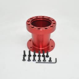 Universal Steering Wheel Hub Spacer 13MM 51MM 76MM 101MM 128MM Steering Wheel Hub Boss Kit Adapter Spacer Black