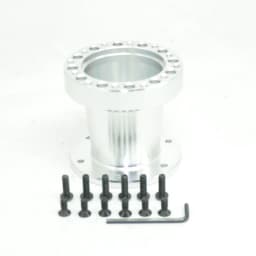 Universal Steering Wheel Hub Spacer 13MM 51MM 76MM 101MM 128MM Steering Wheel Hub Boss Kit Adapter Spacer Black