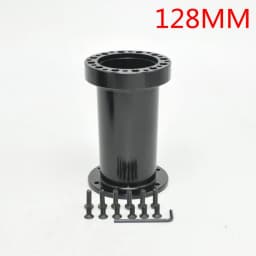 Universal Steering Wheel Hub Spacer 13MM 51MM 76MM 101MM 128MM Steering Wheel Hub Boss Kit Adapter Spacer Black