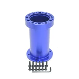 Universal Steering Wheel Hub Spacer 13MM 51MM 76MM 101MM 128MM Steering Wheel Hub Boss Kit Adapter Spacer Black