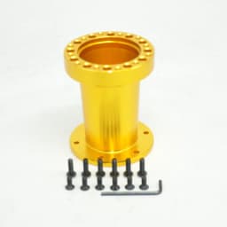 Universal Steering Wheel Hub Spacer 13MM 51MM 76MM 101MM 128MM Steering Wheel Hub Boss Kit Adapter Spacer Black