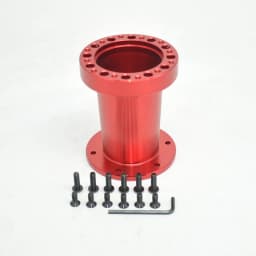 Universal Steering Wheel Hub Spacer 13MM 51MM 76MM 101MM 128MM Steering Wheel Hub Boss Kit Adapter Spacer Black