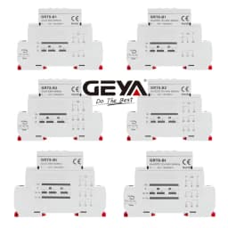 GEYA GRT8-B Off Delay Time Relay Electronic 16A AC230V OR AC/DC12-240V CE CB Approved