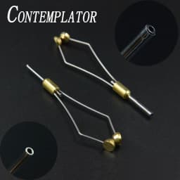 CONTEMPLATOR 2optional Styles Fly Tying Bobbin Holder With Arc Mouth or Black Ceramic Tip Tapered Feet Bullet Bobbin Tying Tools