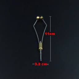 CONTEMPLATOR 2optional Styles Fly Tying Bobbin Holder With Arc Mouth or Black Ceramic Tip Tapered Feet Bullet Bobbin Tying Tools