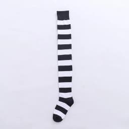 Women Girls Over Knee Long Stripe Thigh High Striped Cotton Socks 22 Colors Sweet Cute Plus Size Overknee Socks