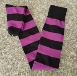 Women Girls Over Knee Long Stripe Thigh High Striped Cotton Socks 22 Colors Sweet Cute Plus Size Overknee Socks
