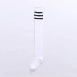 Women Girls Over Knee Long Stripe Thigh High Striped Cotton Socks 22 Colors Sweet Cute Plus Size Overknee Socks