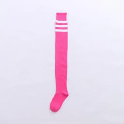 Women Girls Over Knee Long Stripe Thigh High Striped Cotton Socks 22 Colors Sweet Cute Plus Size Overknee Socks
