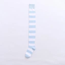 Women Girls Over Knee Long Stripe Thigh High Striped Cotton Socks 22 Colors Sweet Cute Plus Size Overknee Socks