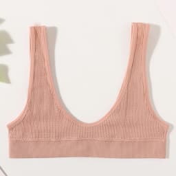 Women Push-Up Bra Small Cup Non-wire Bralette U-Neck Ribbed No-Pad Underwear Multiple Colors Crop Top Ladies Sexy Lingerie M-XL