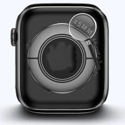 Silicone Case for Apple Watch Case 44mm 40mm 49mm 46mm 45mm 38 42mm Transparent Protective TPU iWatch Series Ultra 10 9 8 7 SE 6