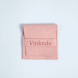 100pcs Custom Logo Name Size Microfiber Gift Bags 8X8cm Jewelry Organizer Earrings Pouch Wedding Favor Candy Bag Small Business