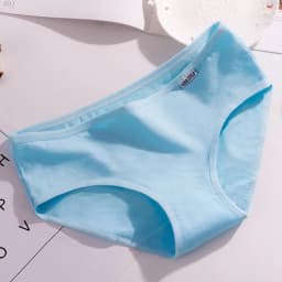 Candy Color Panties Women's Comfortable High Quality Cotton Women's Underwear Mid Waist Ureathable Women's Large Size Briefs