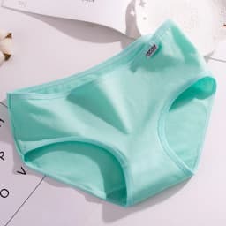 Candy Color Panties Women's Comfortable High Quality Cotton Women's Underwear Mid Waist Ureathable Women's Large Size Briefs