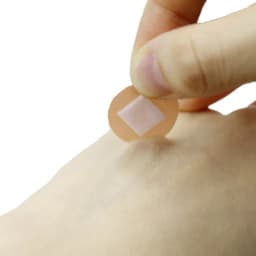 100pcs/set Mini Round Band Aid Skin Color Wound Dressing Plaster Patch Breathable Waterproof Adhesive Bandages Tape