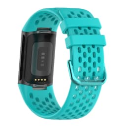 Breathable Rubber Strap For Fitbit Charge 5 Correa Sport Replacement Silicone Wristband For Fitbit Charge6 Watch Bracelet