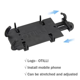 Universal New For Ø 22mm Handlebar New Black Motorcycle Phone GPS Mount With Handlebar Clamp
