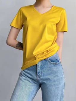 Summer 6% Mulberry Silk Cotton T-shirts Women Loose Round Neck Short Sleeve Luxury Tee Solid Color Basic Tops