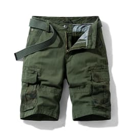 2026 Summer New Camouflage Tactical Cargo Shorts Men Khaki Jogger Military Cargo Shorts Men Cotton Casual Loose Men Shorts