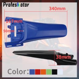 Motorcycle Rear Fender Mudguard For Honda Crf50 Cafe Racer Accessories Mini Moto Splash Proof Mountain Bike Fender Enduro