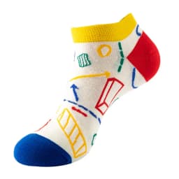 Spring and summer thin men and women shallow mouth cotton socks fruit animal trend comfortable breathable boat socks