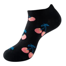 Spring and summer thin men and women shallow mouth cotton socks fruit animal trend comfortable breathable boat socks