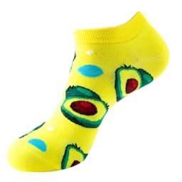 Spring and summer thin men and women shallow mouth cotton socks fruit animal trend comfortable breathable boat socks