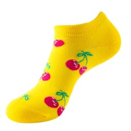 Spring and summer thin men and women shallow mouth cotton socks fruit animal trend comfortable breathable boat socks