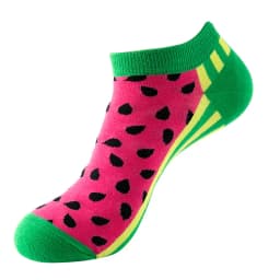 Spring and summer thin men and women shallow mouth cotton socks fruit animal trend comfortable breathable boat socks