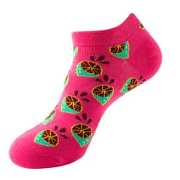 Spring and summer thin men and women shallow mouth cotton socks fruit animal trend comfortable breathable boat socks