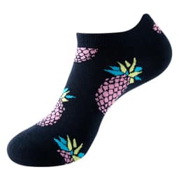 Spring and summer thin men and women shallow mouth cotton socks fruit animal trend comfortable breathable boat socks