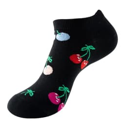 Spring and summer thin men and women shallow mouth cotton socks fruit animal trend comfortable breathable boat socks