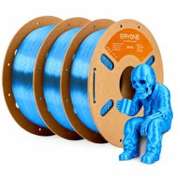 ERYONE 3KG Silk PLA Filament 1.75mm No Bubble Vacuum Biodegradable Fast Shipping Overseas Warehouse 1KG(2.2LBS)/spool
