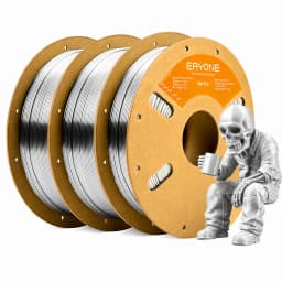 ERYONE 3KG Silk PLA Filament 1.75mm No Bubble Vacuum Biodegradable Fast Shipping Overseas Warehouse 1KG(2.2LBS)/spool