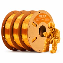 ERYONE 3KG Silk PLA Filament 1.75mm No Bubble Vacuum Biodegradable Fast Shipping Overseas Warehouse 1KG(2.2LBS)/spool