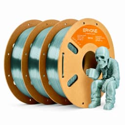 ERYONE 3KG Silk PLA Filament 1.75mm No Bubble Vacuum Biodegradable Fast Shipping Overseas Warehouse 1KG(2.2LBS)/spool